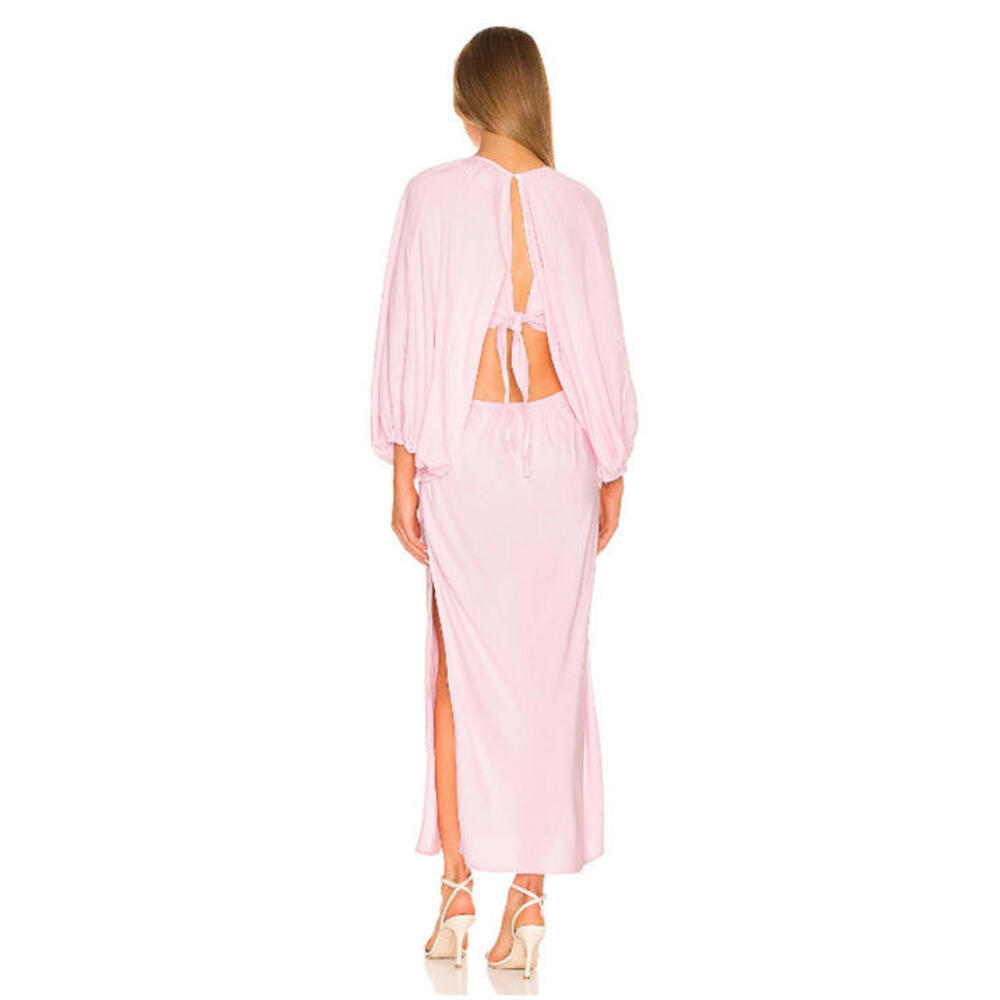 JEN'S PIRATE BOOTY Dress Rio Sonora Baby Pink cut outs size L NWT $231msrp - Picture 5 of 10